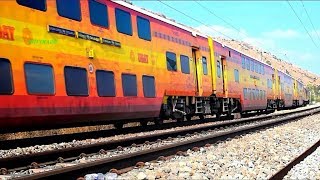 Royal Buiseness Class UDAY EXPRESS | Double Decker Through Hills | KSR Bengaluru-Coimbatore UDAY Exp