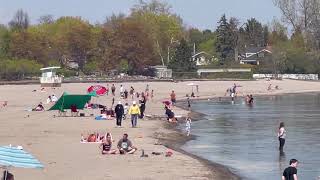 Victoria Beach in Cobourg May 16, 2021