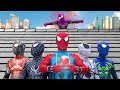 PRO 5 SPIDER-MAN TEAM vs BAD ALIEN || Spider-Man's Blood Pearl Battle ( Action Movie ) - Follow Me