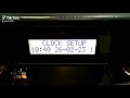 ETNICA TT CLOCK SETUP