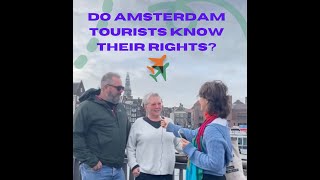 Asking Amsterdam Tourists about Flight Compensation