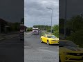 real life optimus prime replica trucks and bumblebee camaro on the road