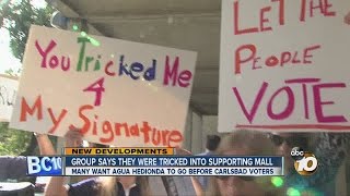 Group says they were tricked into supporting Carlsbad development