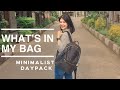 WHAT'S IN MY BAG | Minimalist Daypack | My Daily Backpack | #minimalism Indonesia