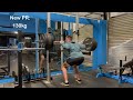 130kg squat pr 14 5 21