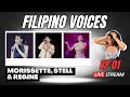 LIVE | Vocal Coach Reacts: Morissette Amon, Stell Ajero, Regine Velasquez 🎤 Filipino Voices Ep 1