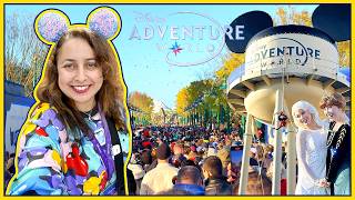 EMOTIONAL Disney Adventure World OPENING DAY! 🥹🎉 World of Frozen & Regal View at DISNEYLAND PARIS ✨