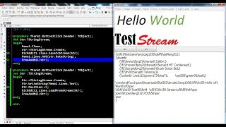 Delphi 024 RichEdit / 08 Set Encoding String