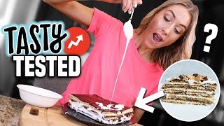 I Tried TASTY BUZZFEED'S 16 LAYER S'MORES... Was It ACTUALLY Good??