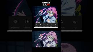 Free Capcut quality CC tutorial 💯 | Anime edits 🔥 | Capcut Tutorial #shorts #capcut #amv