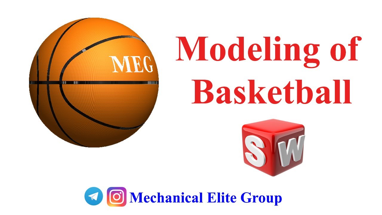 Modelling Of Basketball In Solidworks | طراحی توپ بسکتبال در سالیدورکس ...