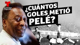 Pelé: ¿Cuántos goles metió en realidad el astro brasileño? | Telemundo Deportes