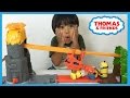 Ryan plays with Thomas and Friends NEW TAKE N PLAY Daring Dragon Drop