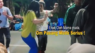 KING JOGET OM GONDRONG TIDAK GENTAR SIAPA PUN PASANGAN JOGETNYA