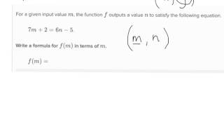 writing function rules from equations