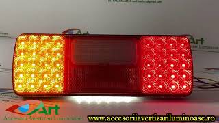 (0115-UTL5) Lampa stop 61 led 12v-24v (35x12)