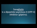 How to pronounce saxagliptin (Onglyza) (Memorizing Pharmacology Flashcard)