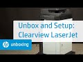 Unboxing a Clearview LaserJet Printer | HP Printers | HP