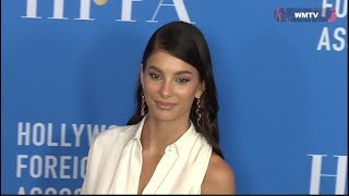 Leonardo DiCaprio's girlfriend Camila Morrone arrives at HFPA's Annual Grants Banquet