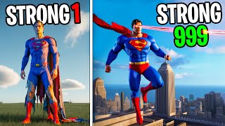 Upgrading Superman to the STRONGEST EVER in GTA 5 RP...