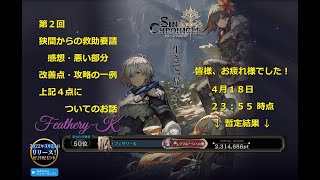 【シンクロニクル】第２回 狭間からの救助要請 感想・悪い点などを語らせていただきたいと思います。