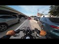 loud harley davidson 48 vance and hines pipes 4k pov