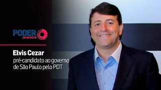 Poder Entrevista: Elvis Cezar, pré-candidato ao governo de São Paulo pelo PDT