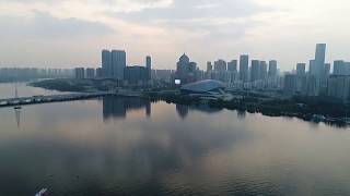 Shenyang Hunhe River DJI Phantom Drone Footage 沈阳浑河大疆无人机原片