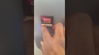 Reset Temperature Controller REX C100 on Heatware 1600 Roller Heat Press