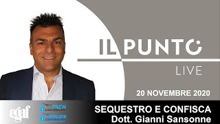 Il Punto Live: Sequestro e confisca - Dott. Gianni Sansonne