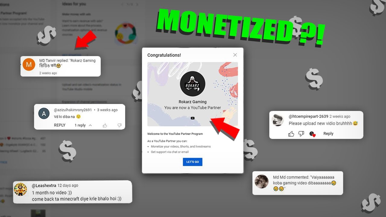 Channel Monetized Why No Videos рџ Youtube