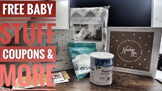 HOW TO GET FREE BABY STUFF&UNBOXING Part1#baby #babytrending #infant #coupon #babystuff #babyclothes