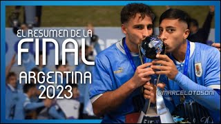 URUGUAY CAMPEÓN DEL MUNDO: Resumen día final del Mundial Sub20 Argentina 2023