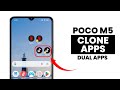 How to Create Dual Apps in Poco M5 - Clone Apps Settings