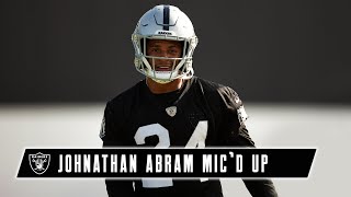 Johnathan Abram Mic'd Up at 2021 Training Camp: 'That Boy Sweat Stank' | Las Vegas Raiders