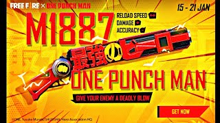 I Got One Punch Man M1887 😍|| Very Less Diamonds || Tips and Tricks