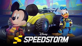 Mickey Mouse or Donald Duck, who's faster? Disney Speedstorm Gameplay😆