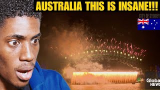 American Reacts to Sydney Spectacular 2025 Fireworks Show