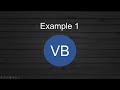 Visual Basic - Example 1 - Radiobuttons, Textboxes, Comboboxes, Messagebox, Buttons and Others.