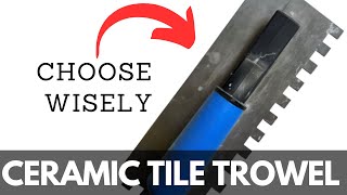 Ceramic Tiling Made Easy: Mastering Trowel Sizes for Flawless Results @TileBarNewYork