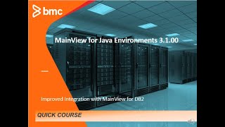 MainView for Java Environments - Improved Integration with MainView for DB2