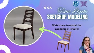 Wow! Super Simple Sketchup: Step-by-Step Guide to 3D Chair Modeling