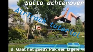 AirTrack Tutorial - Salto achterover