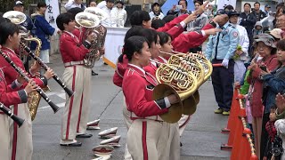 早稲田摂陵高等学校ウインドバンド＠第５５回川西市源氏まつり（懐古行列）