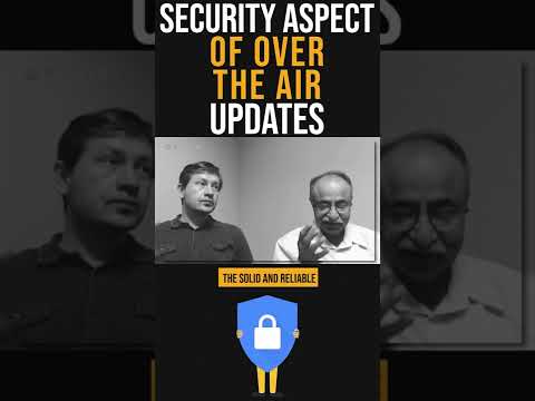 Security aspect of over-the-air updates