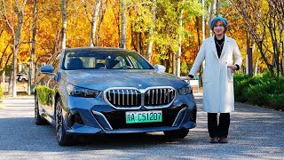 试驾宝马i5：科技与时俱进，驾控依旧很“BMW”