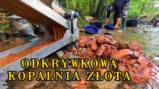 ✨Pikery, płatki i drobinki złota z rzeki, która znajduje się na terenie odkrywkowej kopalni ⛏🔸🔶