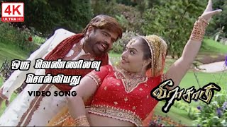 Oru Vennilavu Solliyathu I Love You Song 4K | Veerasamy Movie Songs | 4KTAMIL