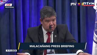 PCO holds a press briefing with the Department of Foreign Affairs (DFA) on the situation of...