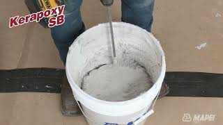 MAPEI’s Kerapoxy SB and SB Rapid Spot Bonding Epoxy Setting Mortar Installation